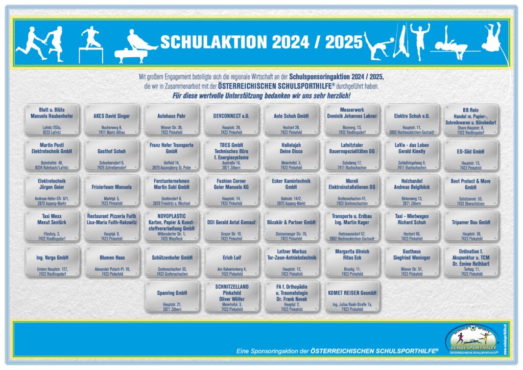 Sponsoren 2024/25